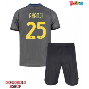 Inter Milan Manuel Akanji #25 Tredje trøje Børn 2026-27 Kort ærmer (+ korte bukser)